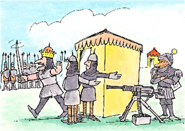 I don’t have time for Salespeople. I have a battle to fight.